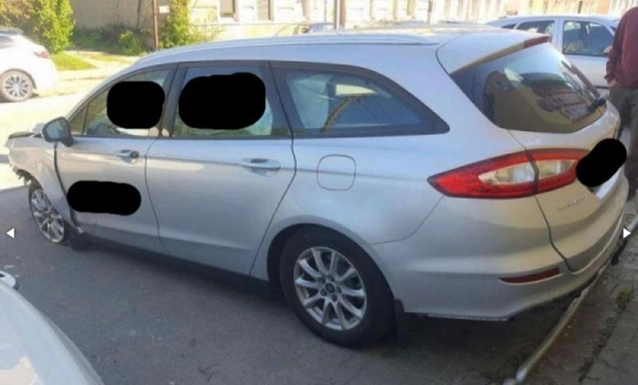 Ford Mondeo cena 16500 przebieg: 206000, rok produkcji 2015 z Warszawa małe 407